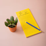 Plans for World Domination Notepad