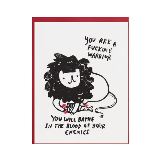 You are a Warrior Card