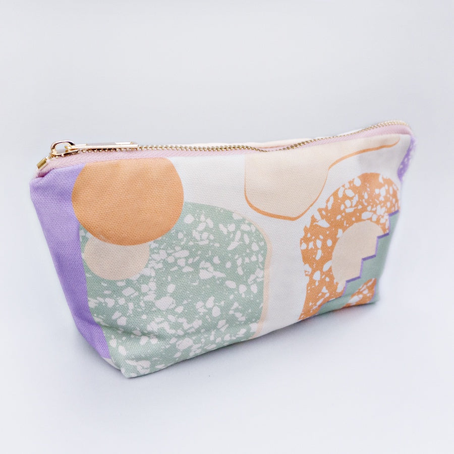 Canvas Pencil Case in Art Print