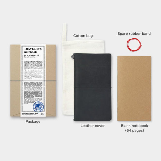 Leather Notebook - Black