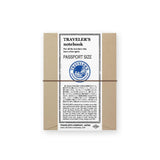 Leather Passport Notebook - Brown