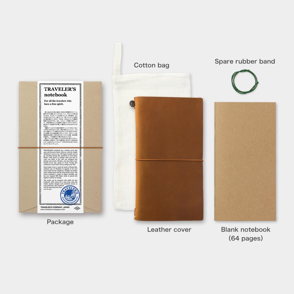 Leather Notebook - Camel
