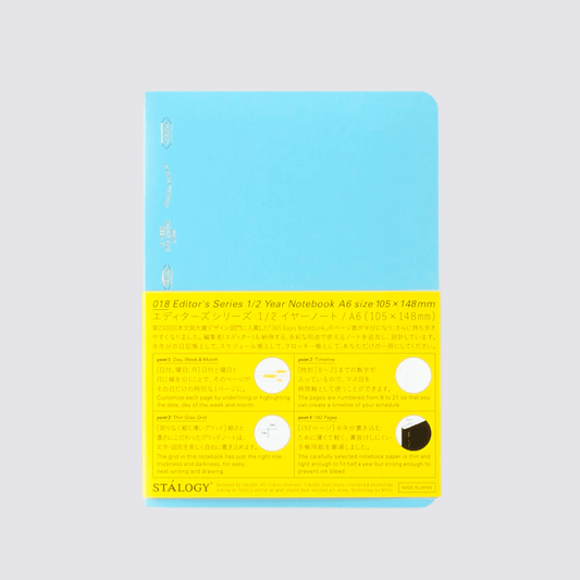 1/2 Year Notebook - A6