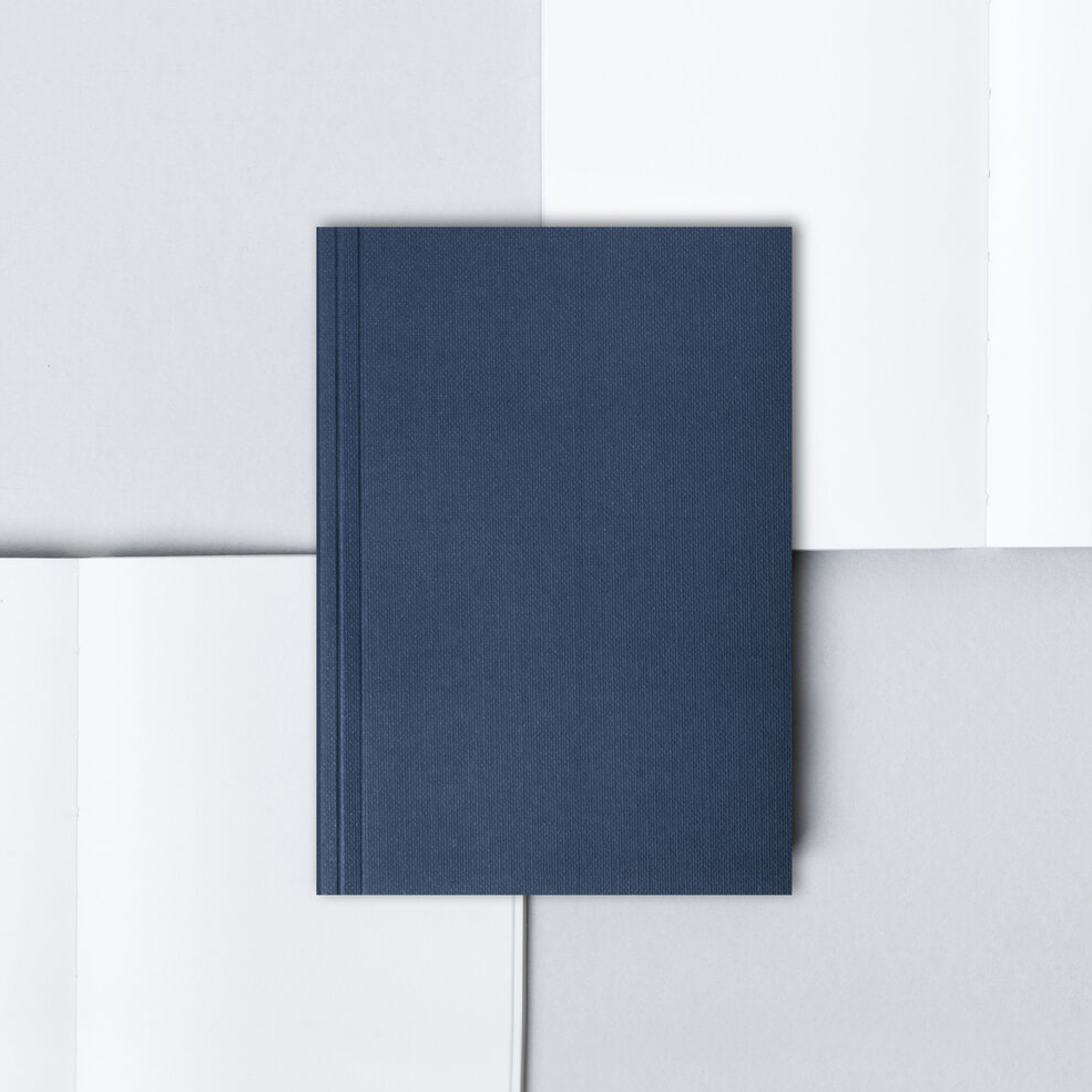 Pocket Layflat Navy Notebook