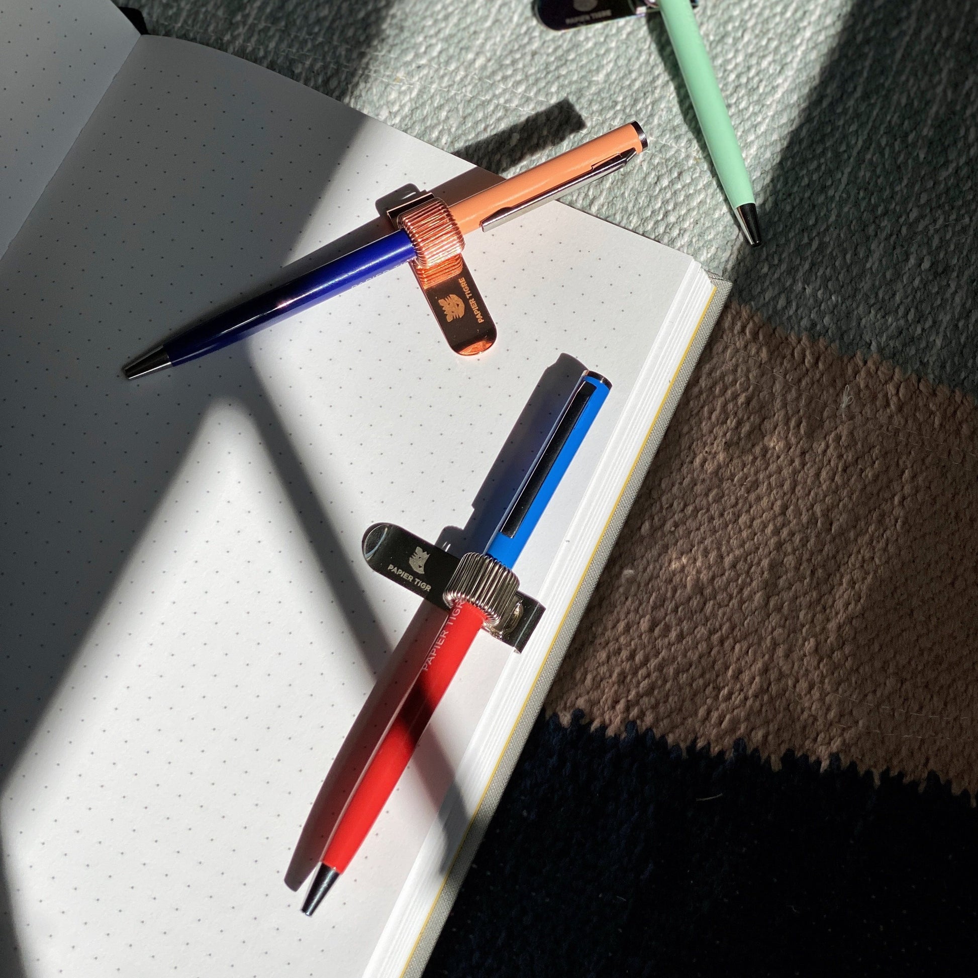 Silver Pen Clip