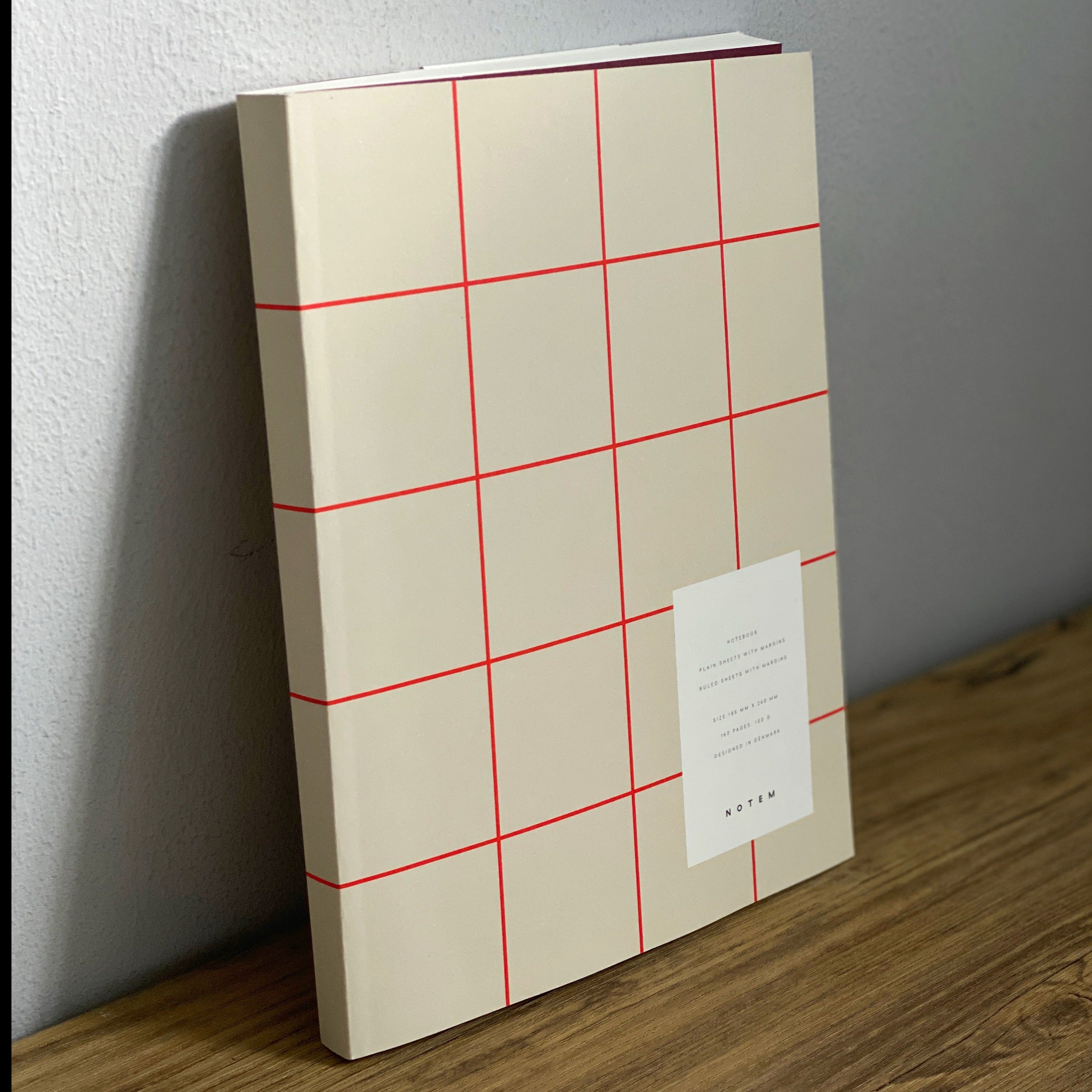 Grid Print Notebook