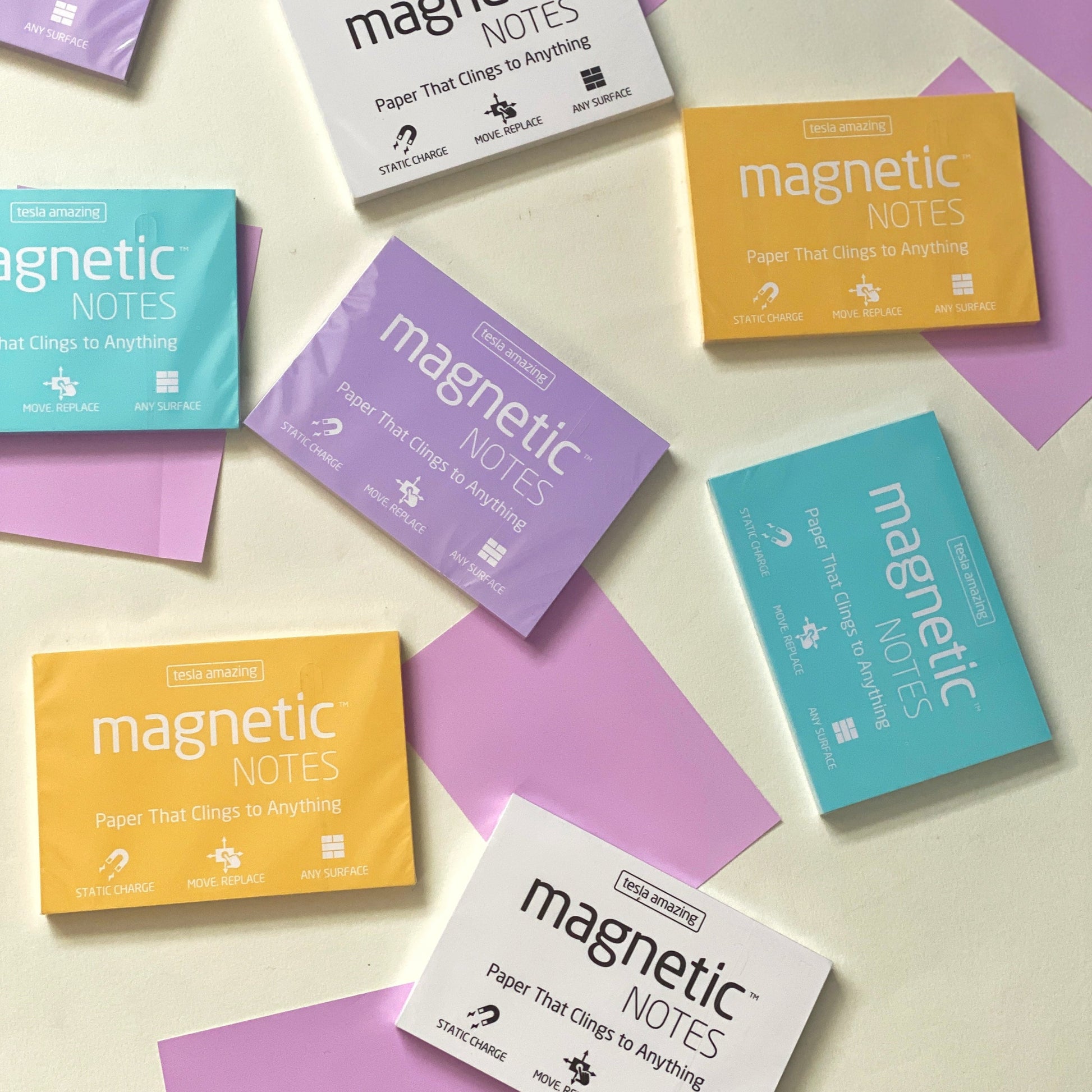 Small Magnetic Notes - Pink
