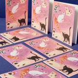 Feline Christmas - Set of 8