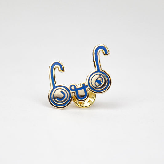 U & I Pin Badge