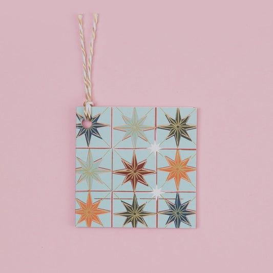 Star Gift Tags - Set of 6 / Mint