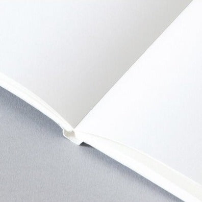 Pocket Layflat Notebook - Blue Blocks / Plain