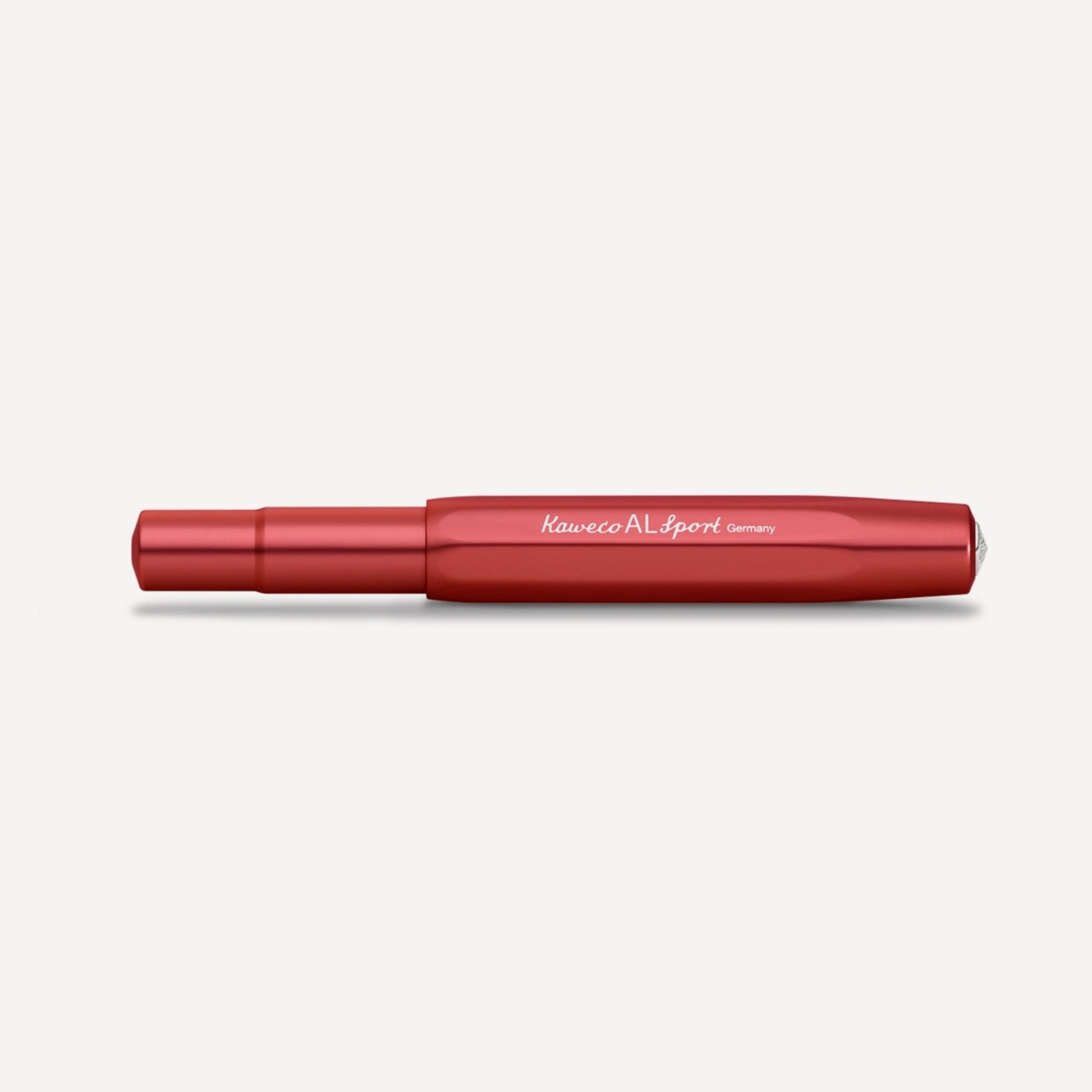 Aluminium Sport Fountain Pen - Deep Red