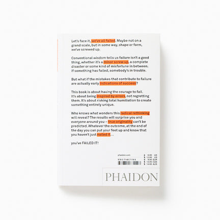 Blurb failed it book