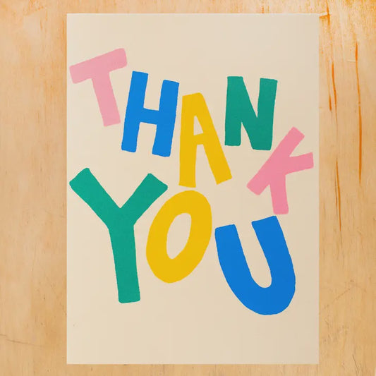 Wobbly Thank You - Set of 6