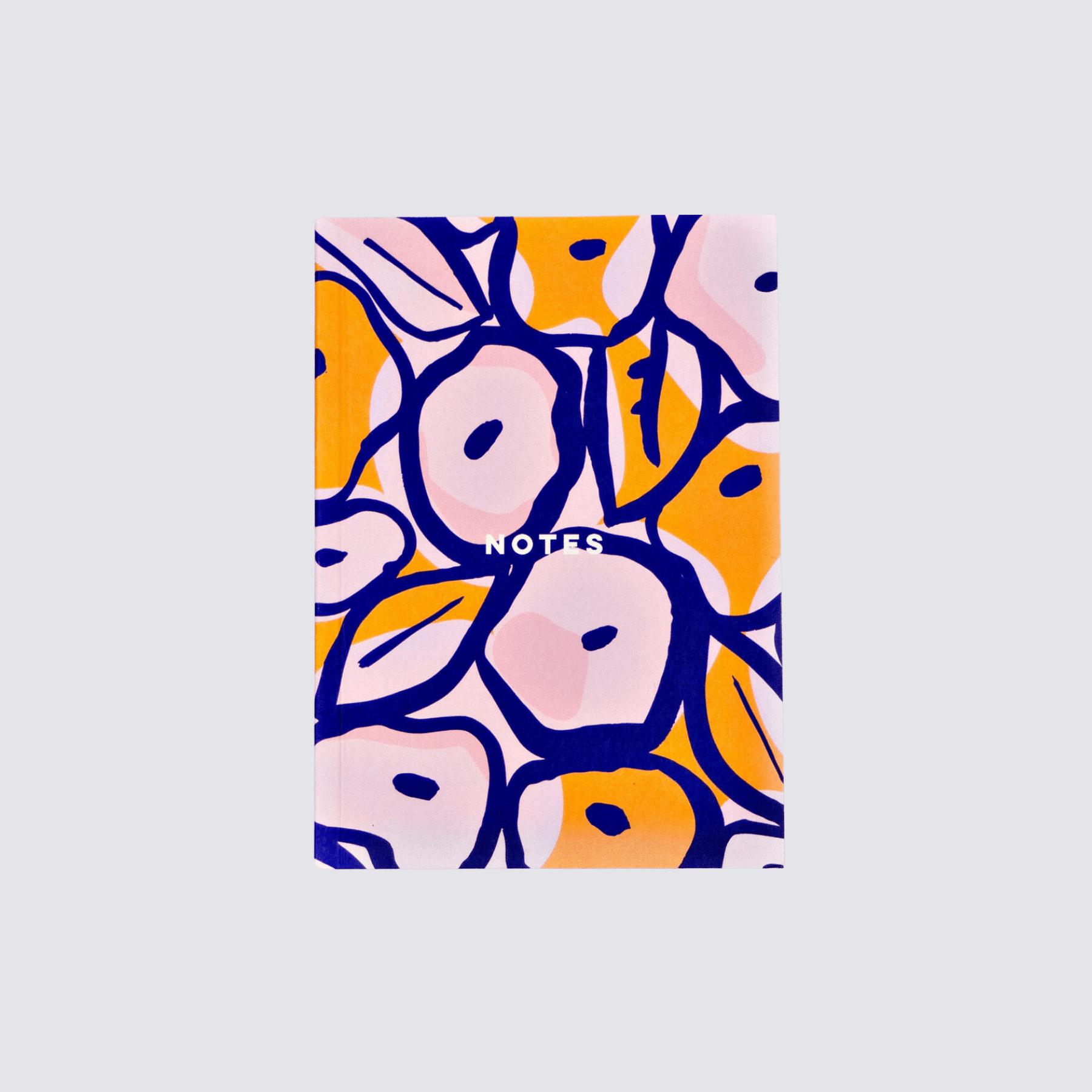 Pocket Notebook A6 - Inky Flowers