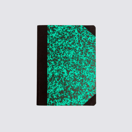 Colour Cloud A6 Notebook - Green