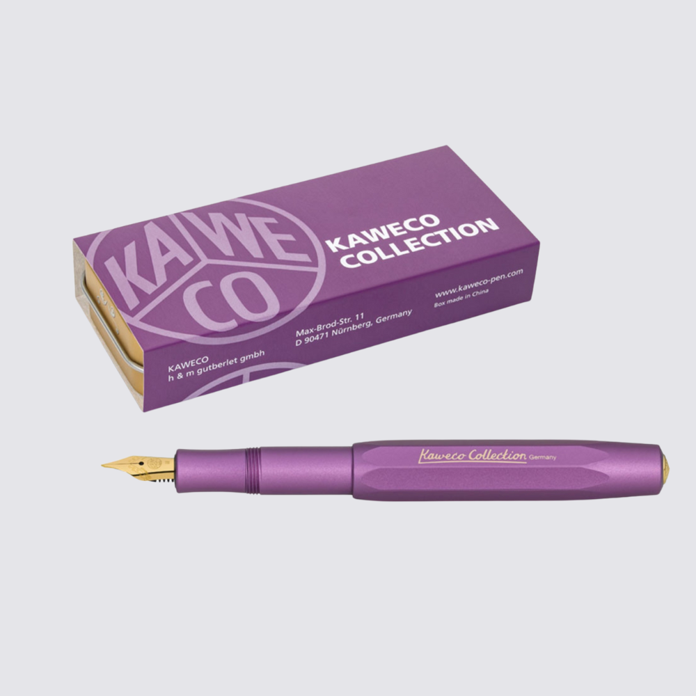 Aluminium Collection Fountain Pen Purple