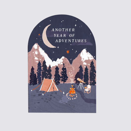 Another Year Of Adventures Birthday Card