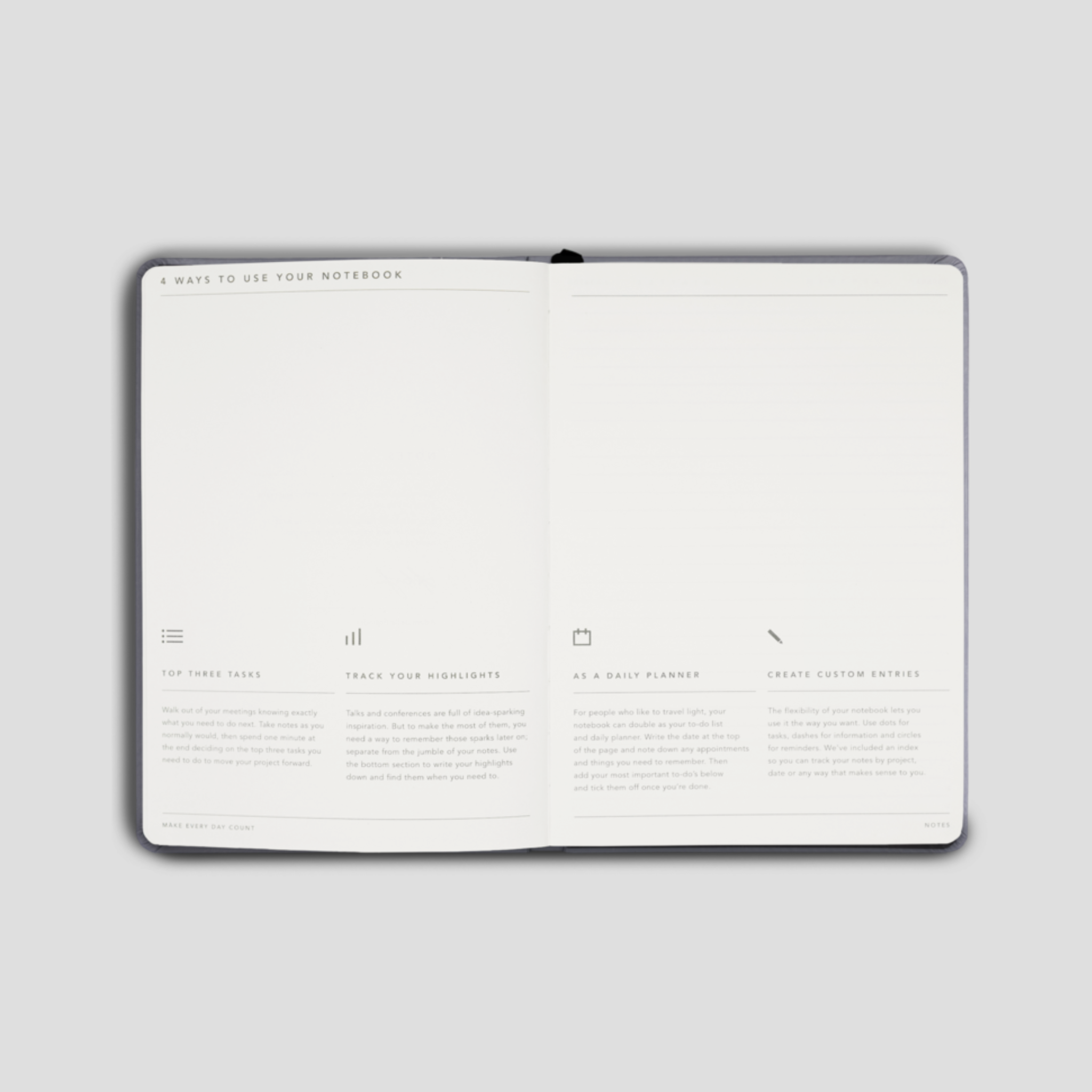 Notes Journal - Navy
