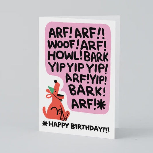 Birthday Bark Card