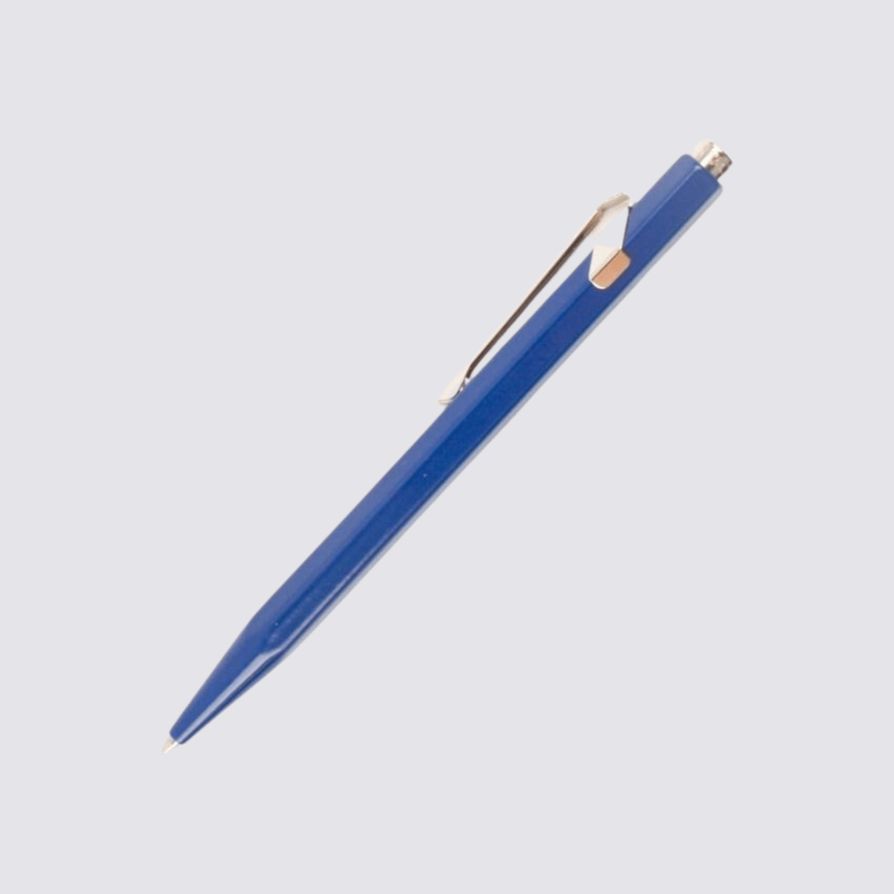 blue ball point pen