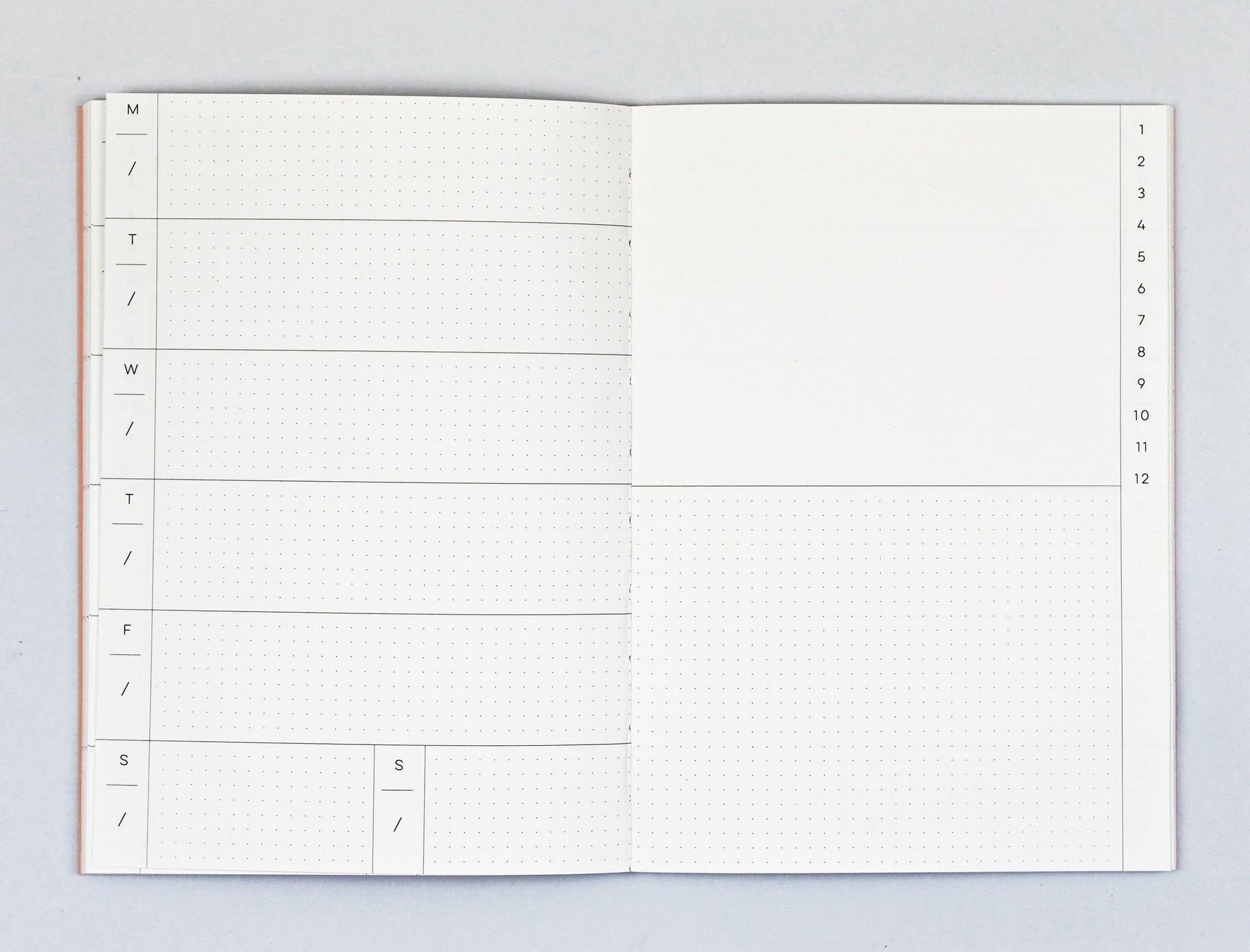 Weekly Undated Planner A5 - Stockholm No. 2