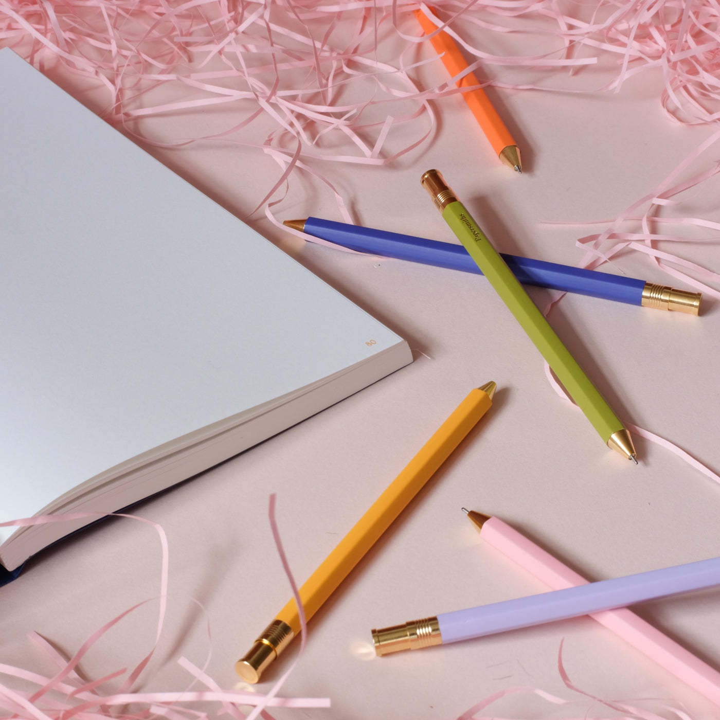 Coloured pens