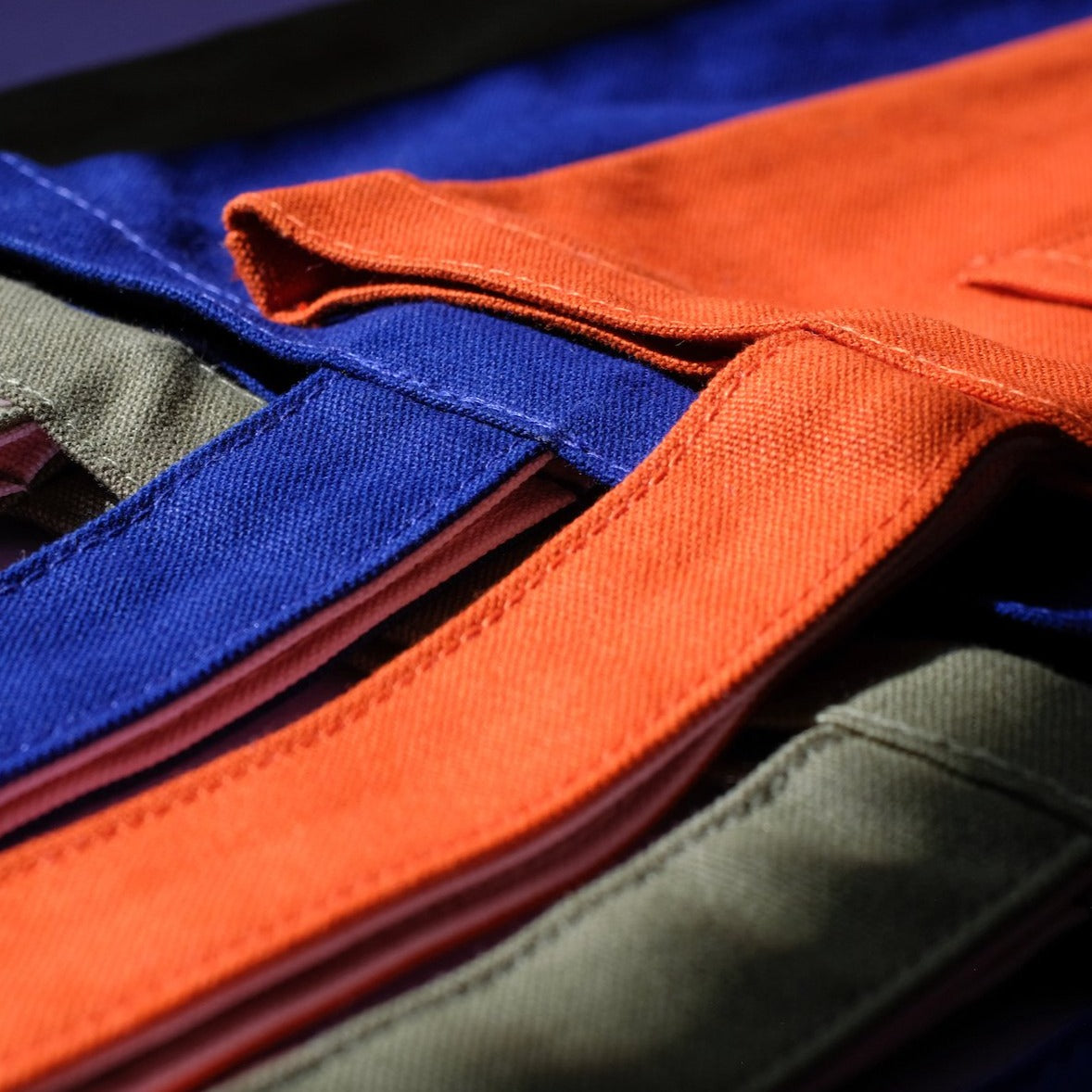 colourful tote bags