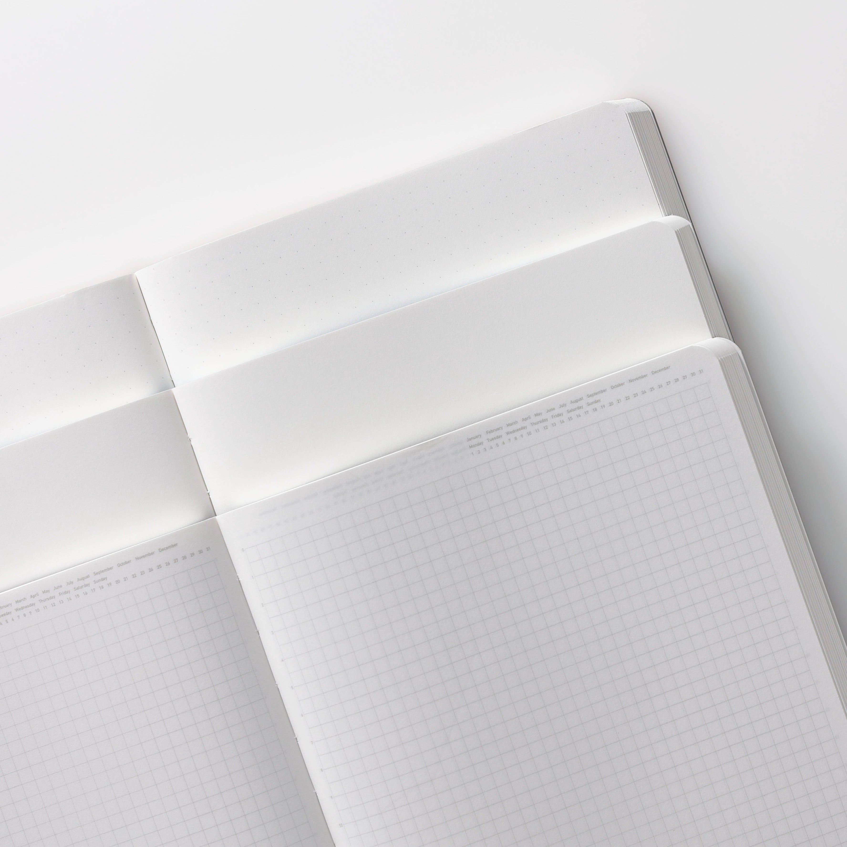 365 Days Plain Notebook - A5 / Black