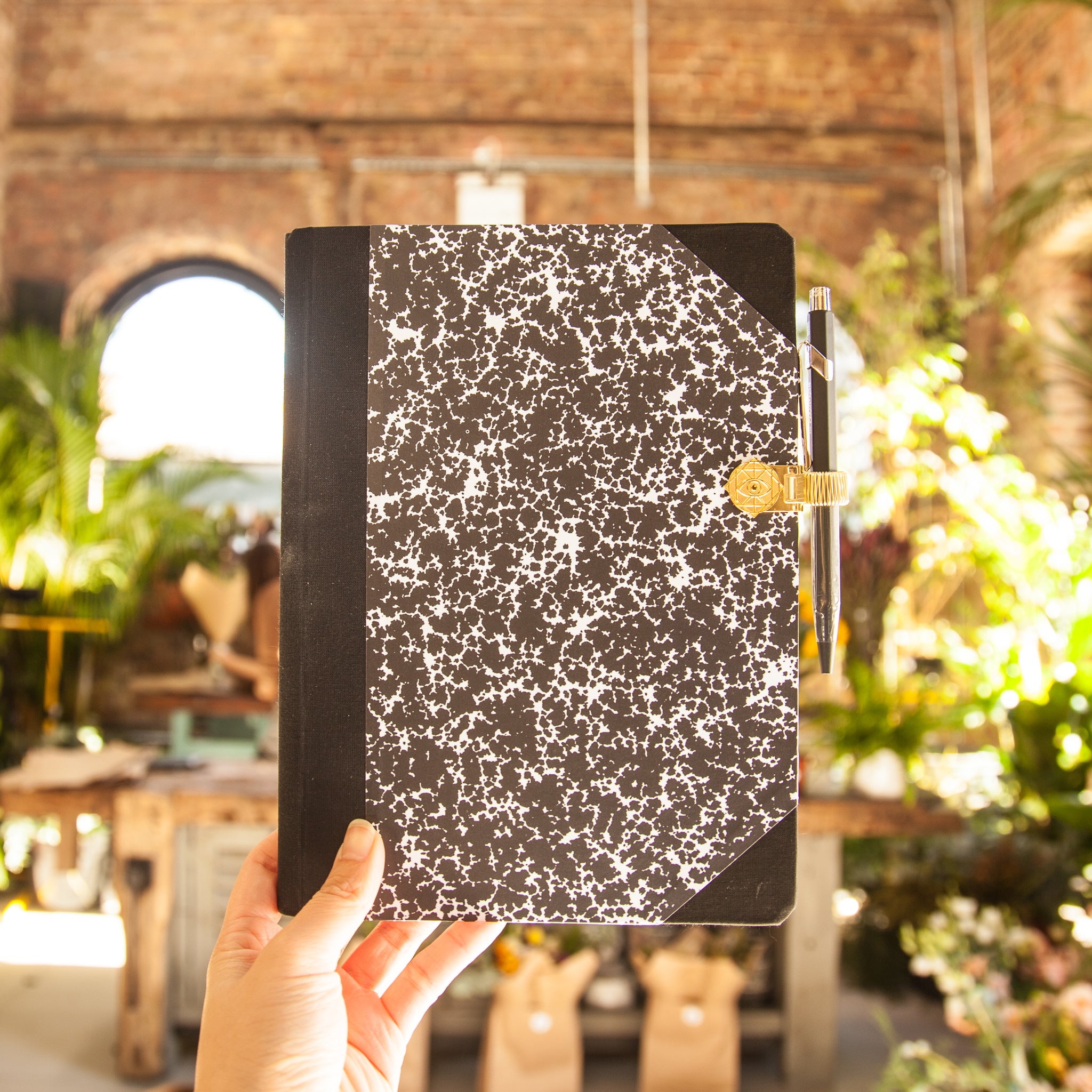 Colour Cloud A5 Notebook - Black