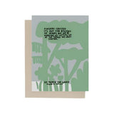 End of the world card back