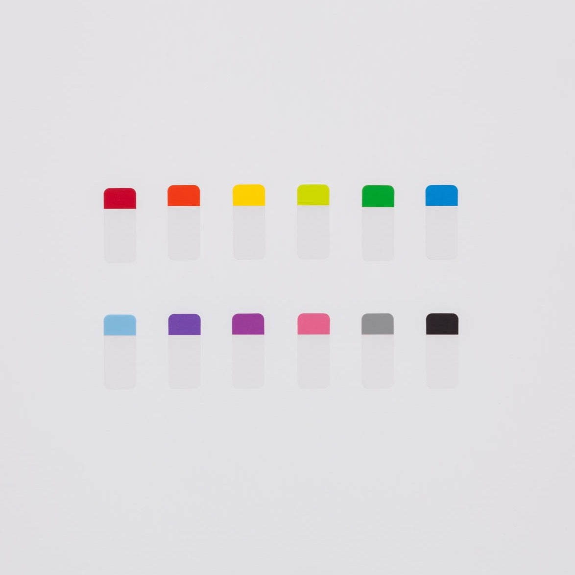 rainbow sticky notes