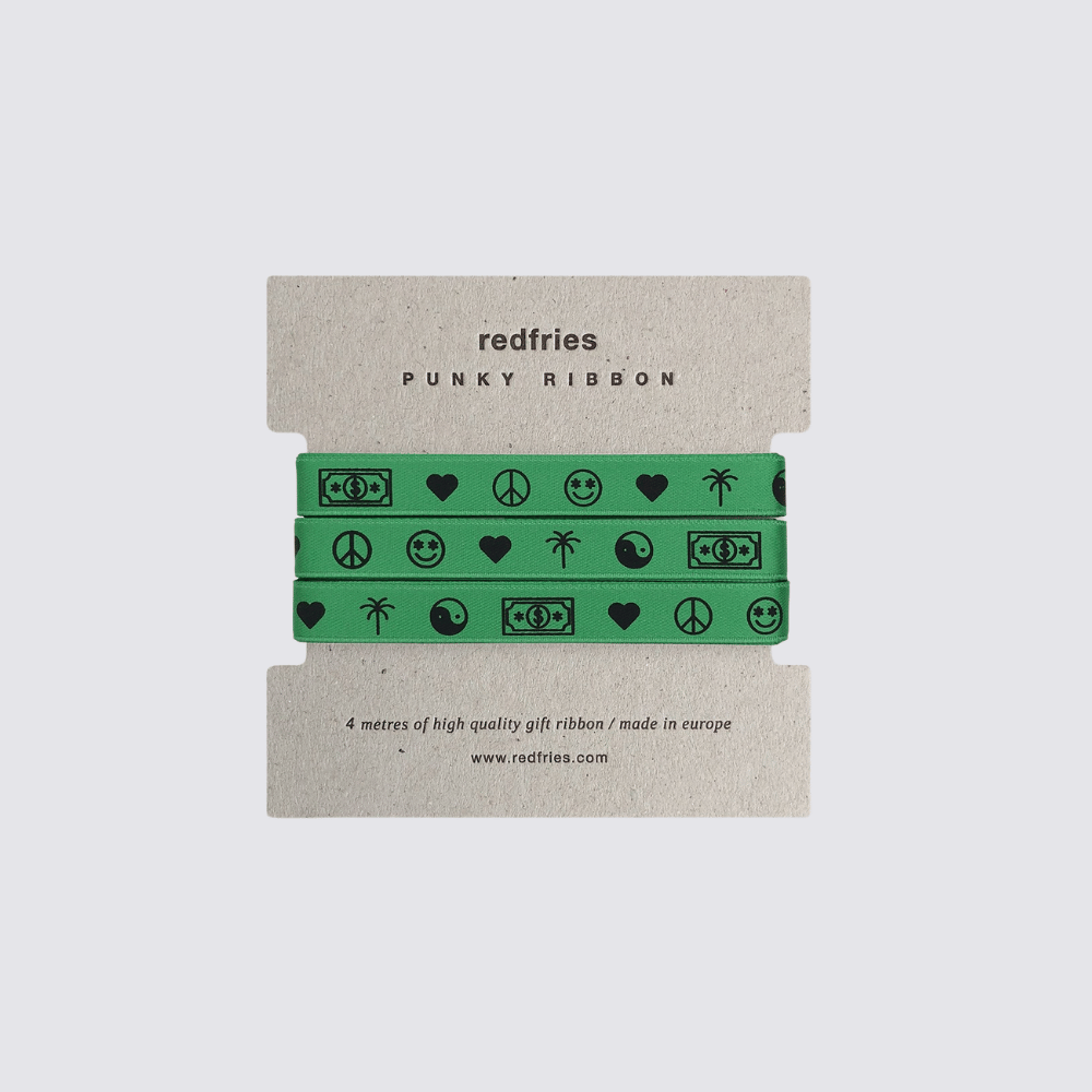 Funky Green Ribbon