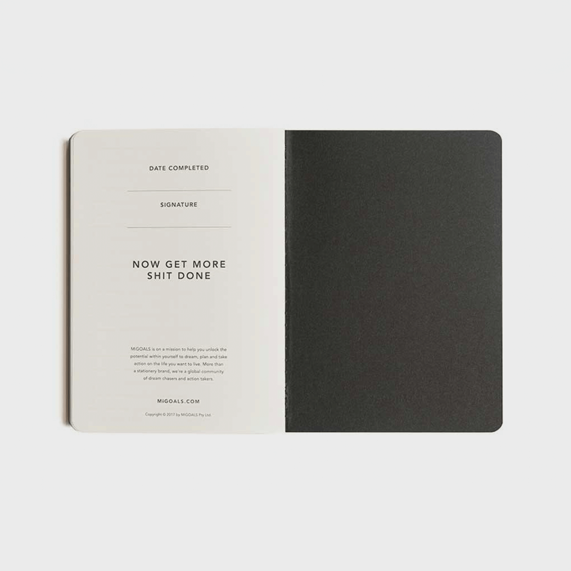 Get Shit Done To-Do List Notebook - A5