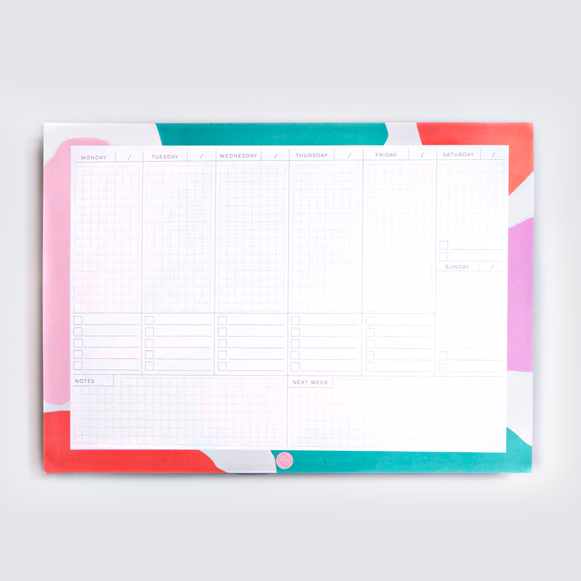 Giant Rips Weekly Planner Pad