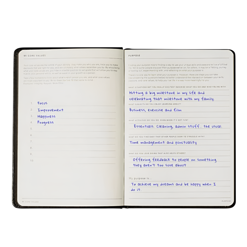 Goals Journal - Teal Green