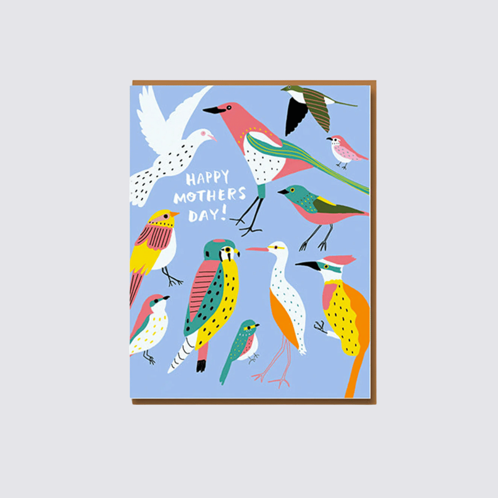 Happy Mothers Day Birds Card