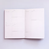 The Daily Planner Undated A5 - Giant Raindrops