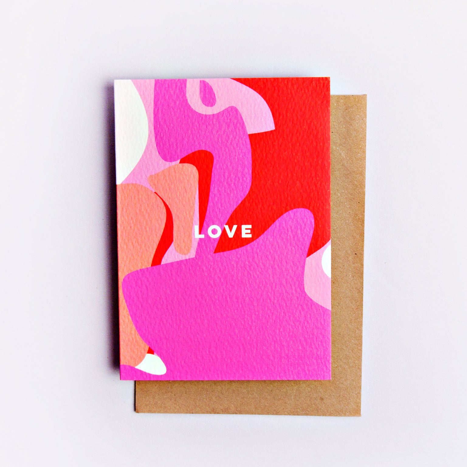 Love Shapes Valentines Card