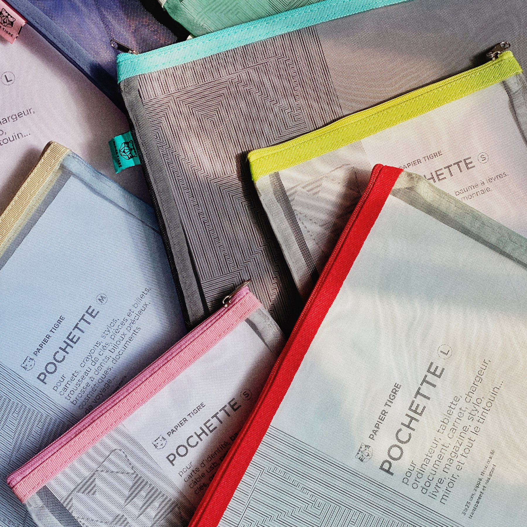 Mesh Pencil Cases