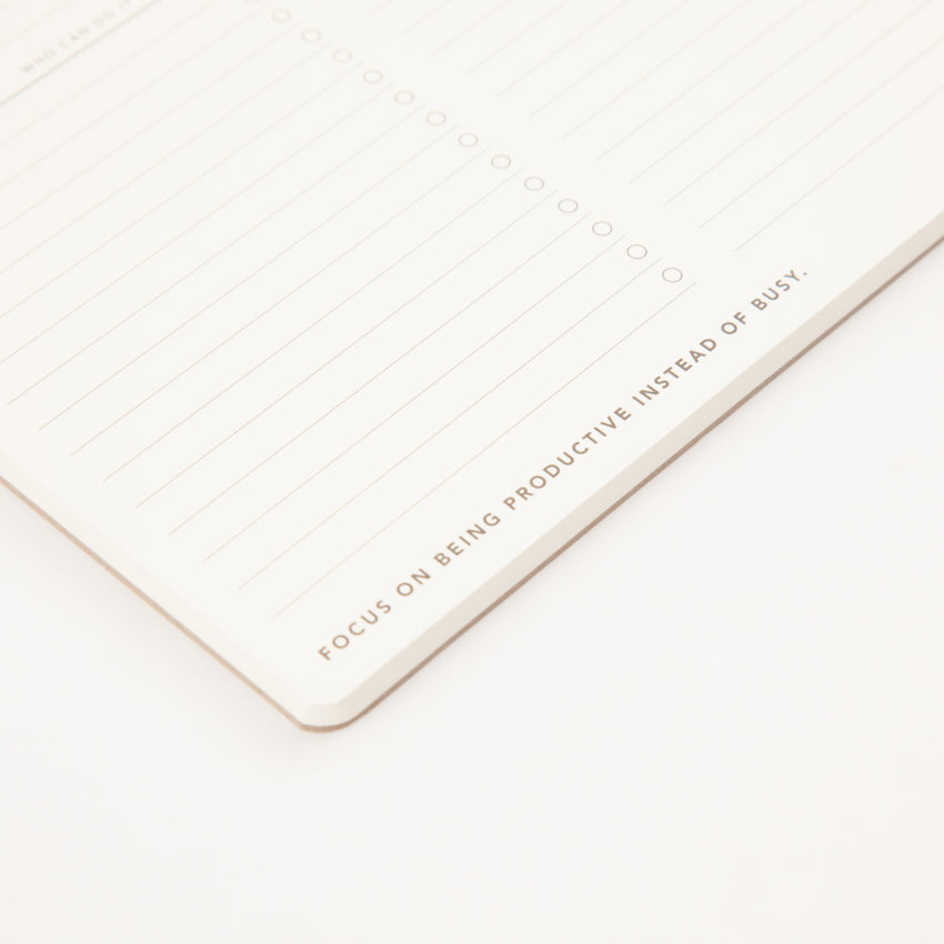 productive instead of busy