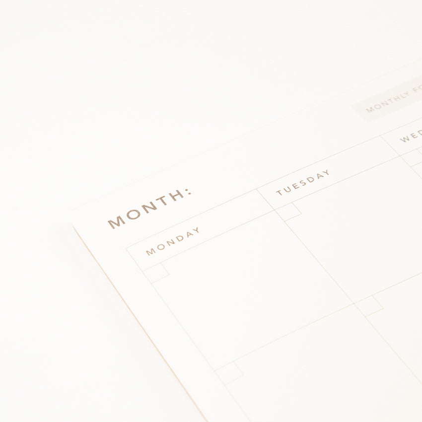 Monthly Calendar