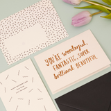 You're Wonderful, Fantastic Card