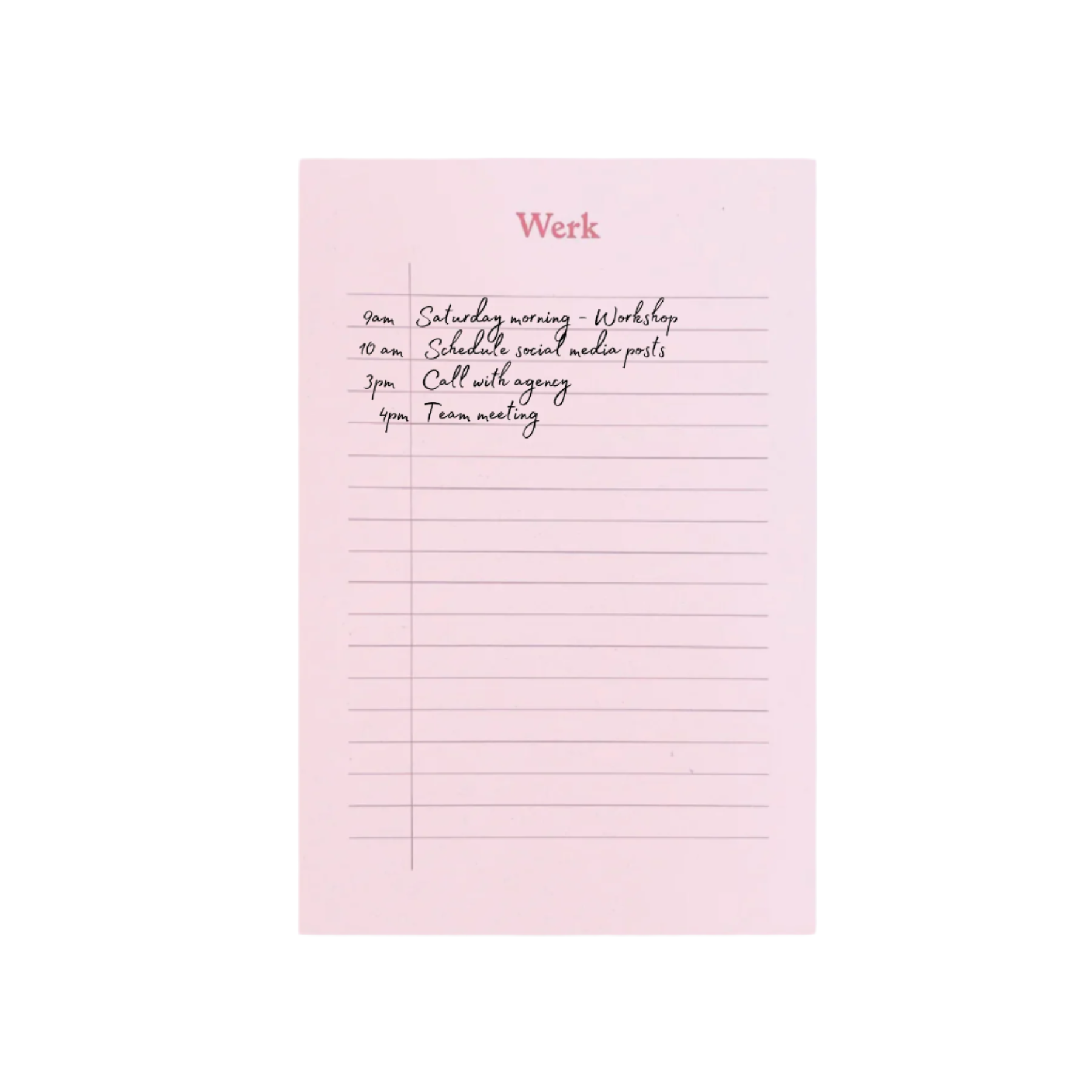 Werk Notepad