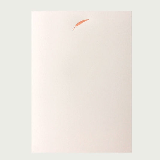 A5 Letter Pad - Orange Palm