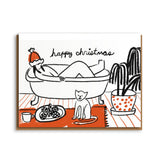 Illustrated Christmas Cards - Set of 6