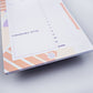Daily Planner Pad - Spots & Stripes