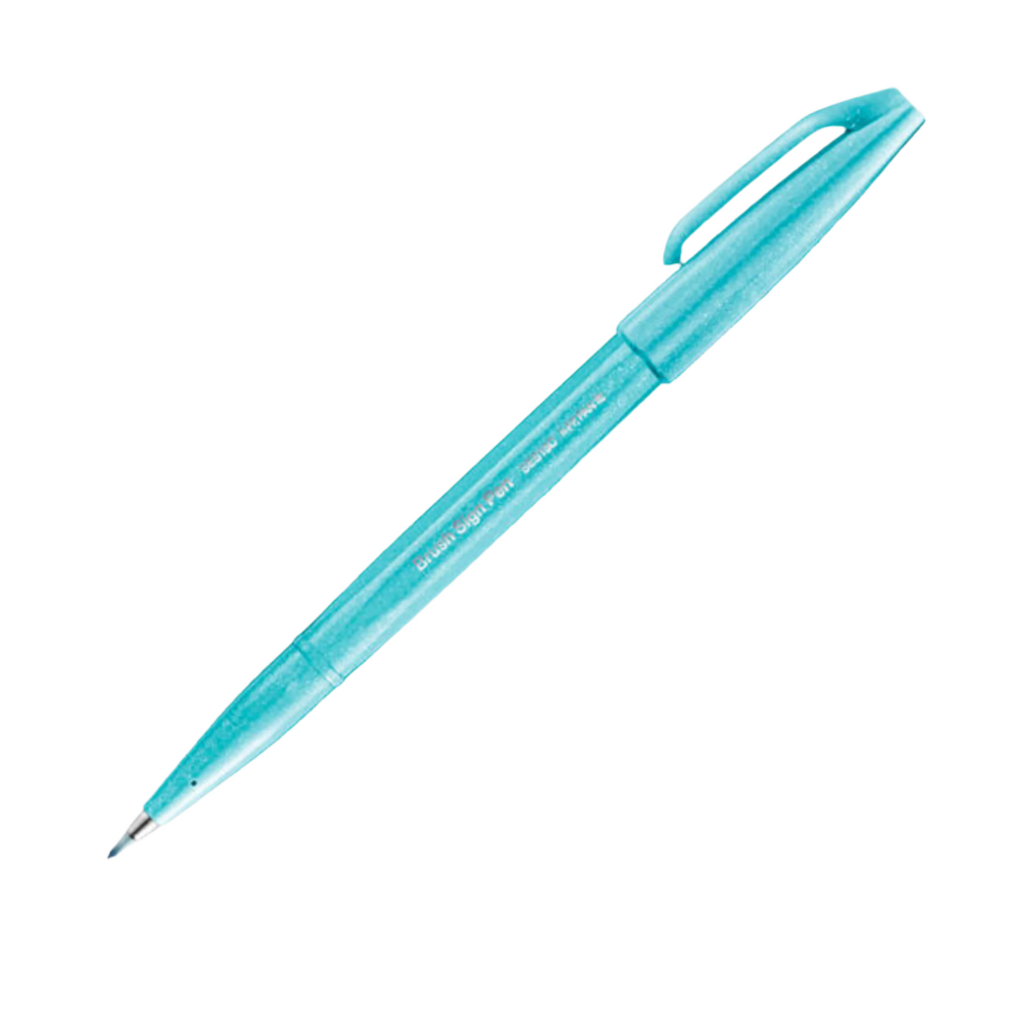 Pale Blue Brush Sign Pen