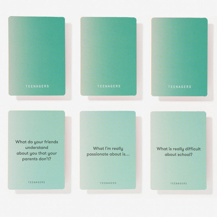Parents and Teenagers Prompt Cards