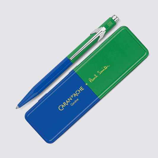 Paul Smith 849 Ballpoint - Cobalt & Emerald